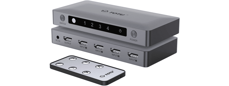 totu 4-port hdmi switch